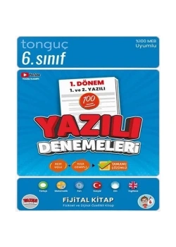 Tonguç 6.Sınıf Yazılı Denemeleri 1.Dönem 1 Ve 2.Yazılı