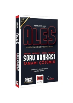 Yargı 2024 Vıp Ales Sayısal Sözel Çözümlü Soru Bankası