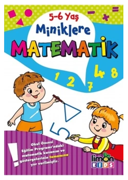 Miniklere Matematik 5-6 Yaş Limon Kids