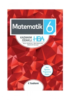 Tudem 6.Sınıf Matematik Hba