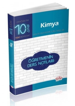 10.Sınıf Kimya Öğretmenin Ders Notları   Editör