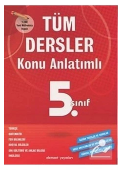 Element 5.Sınıf Tüm Dersler Konu Anlatım