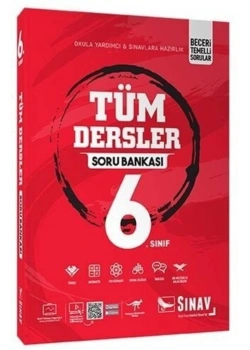 Sınav 6.Sınıf Tüm Dersler Soru Bankası