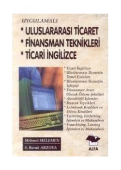 Uygulamali Uluslararasi Ti̇Caret-Fi̇Nansman Tekni̇Kleri̇ - Alfa