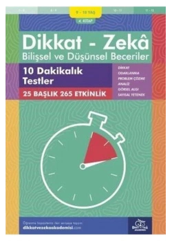 Dikkat Zeka 4.Kitap 10 Dakikalık Testler