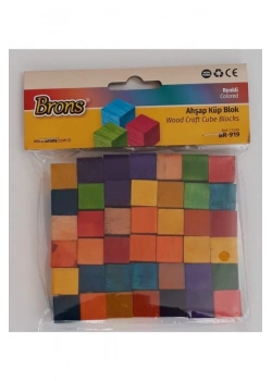 Brons Küp Blok Renkli Br-919