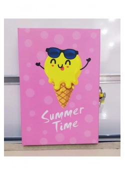 Mikro Ht-52 Kilitli Hatıra Defteri Dondurma