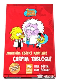 Muhtişim Eğitici Kartlar Çarpım Tablosu Kutulu      Eksik Parça