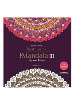 Süper Mandala 3 Boyama Kitabı Zor Desenler Alfa Basım
