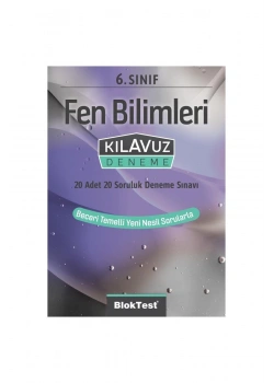 Bloktest 6.Sınıf Fen Bilimleri 20 Kılavuz Deneme