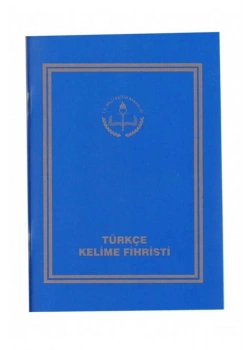 Gülpaş Türkçe Kelime Fihrist Defteri 14X20 56 Yp Plastik Kapak  154