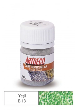 Lisans Artdeco Cam Boncuk 25Ml. Yeşil Lv-Y-029A-B13