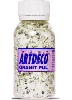 Lisans Artdeco Granit Pul 100Ml. Koyu Yeşil  Lv-Y-029D-1080