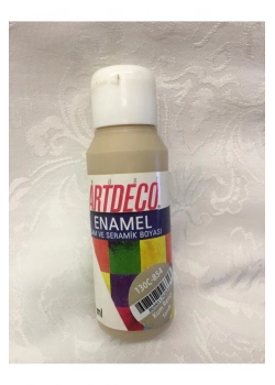 Lisans Artdeco Enamel Cam Boyası 60 Ml Kum Rengi  Lv-Y-130C-854
