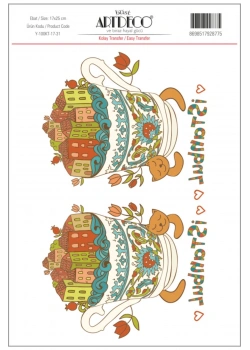 Lisans Artdeco Kolay Transfer 17X25 Cm  Lv-Y-100-Kt17-31
