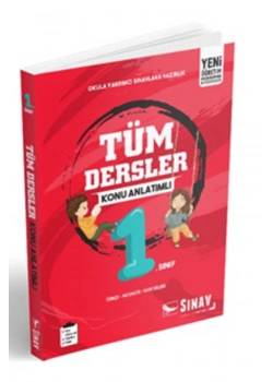 Sınav 1.Sınıf Tüm Dersler Konu Anlatımlı