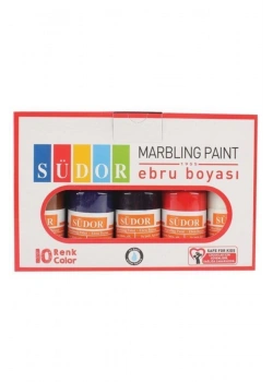 Südor Ebru Boyası Set 10X25 Ml Sd890