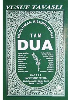 Tam Dua Kitabı Ciltli Tavaslı B26 - Yusuf Tavaslı