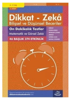 Dikkat Zeka On Dakikalık Testler Matematik Ve Görsel Zeka