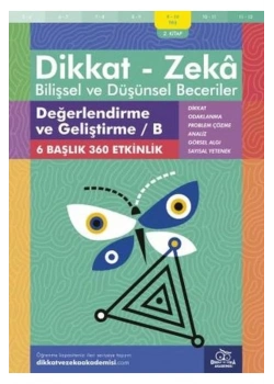 Dikkat Zeka 1.Kitap Değerlendirme Geliştirme-A  9-10 Yaş