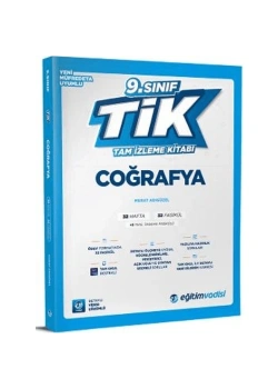 9.Sınıf Tak Coğrafya Tam Anlatım Kitabı Eğitim Vadisi