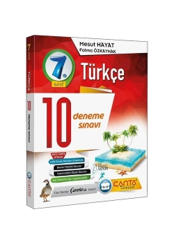 Çanta 7.Sınıf Türkçe 10 Deneme Sınavı