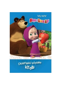 Maşa İle Koca Ayı Çıkartmalı Boyama     Doğan  Egmont