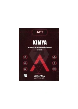 Avantaj Ayt Kimya Konu Anlatım Fasikülleri