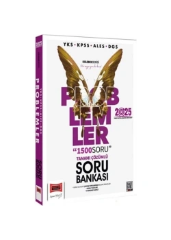 Yargı 2025 Kpss Ales Dgs Problemler 1500 Çözümlü Soru Bankası Kelebek Seri