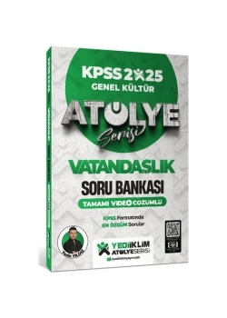Kpss 2025 Gk Vatandaşlık Soru Bankası Atölye Sersi Yediiklim