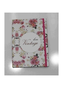 Liz Defter 10X14 Ofset Kpk 96Yp 70Gr Ivory Lastikli Kareli  Ofs123Krl