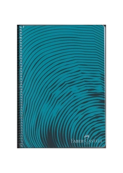 Faber Castell Defter Waves Pp Kapak Spiralli 80 Yaprak Kareli 5075000435000