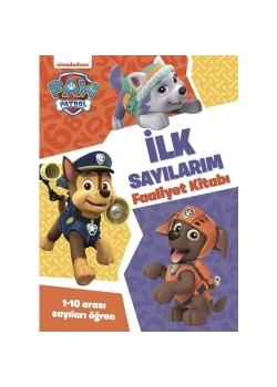 İlk Sayılarım Faaliyet Kitabı Paw Patrol Beta Kıds