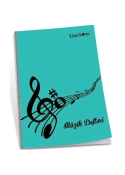 Çınar Pp Kapak Spiralli Jazz A4 Müzik Defteri 30 Yp 38000