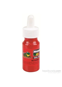 Nova Color Ebru Boya  Şişe Kırmızı Nc-241