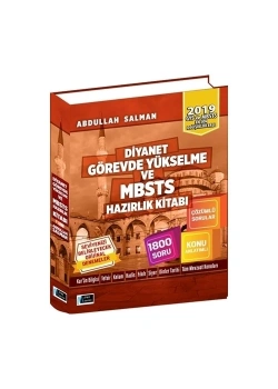 Diyanet Görevde Yükselme Ve Mbsts Hazırlık Kitabı Abdullah Salman