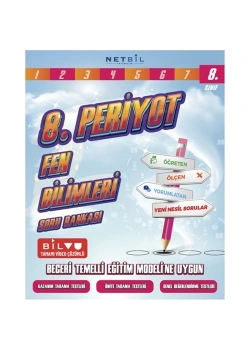 Netbil 8.Sınıf Fen Bilimleri Periyot Soru Bankası