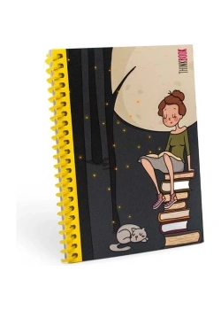 Thinkbook Serenity Sarı Spiralli Not Defteri