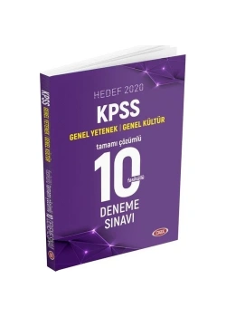 Data Kpss 2020 Gy Gk 10 Çözümlü Deneme Sınavı