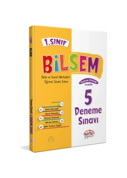 Editör 1.Sınıf Bilsem 5 Deneme Sınavı
