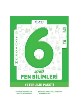 Bilfen 6.Sınıf Fen Bilimleri Depar Yeterlilik Paketi