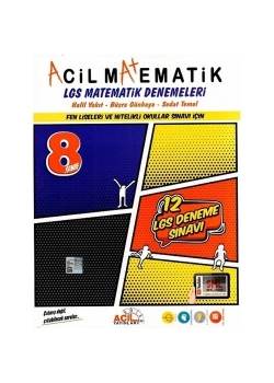 Acil 8. Sınıf Lgs Matematik 12 Deneme Sınavı