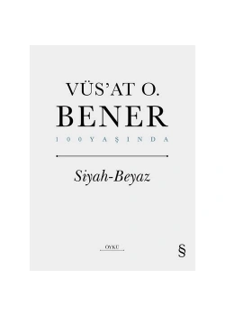 Siyah Beyaz Cep Boy Ciltli  Vüsat O Bener  Everest
