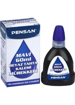 Pensan 4004 Mavi Tahta Kalem Mürekkebi 60 Ml