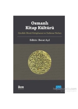 Osmanlı Kitap Kültürü.  Nobel