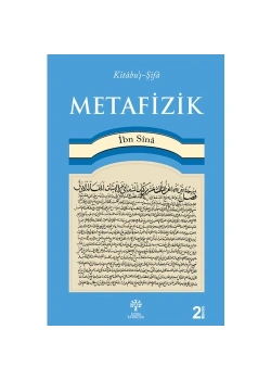 Kitabuşşifa Metafizik İbni Sina Litera