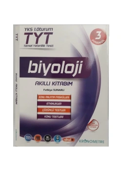 Kronometre Tyt Biyoloji Akıllı Kitabım 3 Fasikül