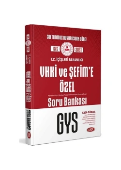 Daya İçişleri Bakanlığı Vhki Ve Şefime Özel Soru Bankası