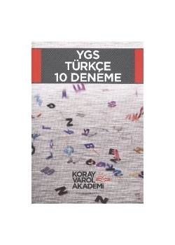 Ygs Türkçe 10 Deneme        Koray Varol Akademi