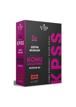 Yargı 2022 Kpss Vip Eğitim Bilimleri Analizli Modüler Konu Anlatım Seti